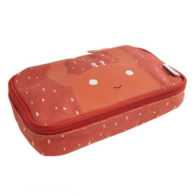 Trixie etui Mrs. Crab 20 x 12 x 5 cm rood