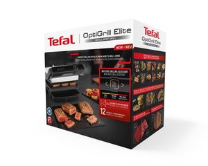 Tefal OptiGrill Elite Slimme contactgrill met grillassistent - GC750D