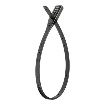 Axa kabelslot code zipper zwart
