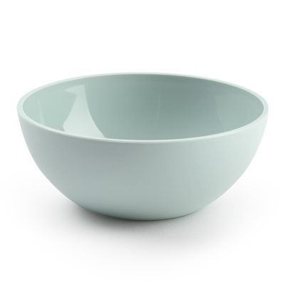 Kommetjes/schaaltjes - dessert/ontbijt - kunststof - D17 x H7 cm - mintgroen