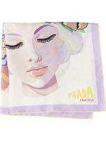 Prada foulard Fantasy - Rose