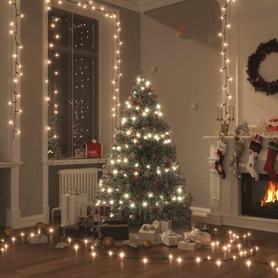 VidaXL Lichtslinger met 150 led&apos;s 15 m pvc warmwit