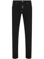 Philipp Plein jean slim à taille basse - Noir - thumbnail