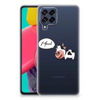 Samsung Galaxy M53 Telefoonhoesje met Naam Cow