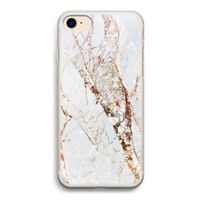 Goud marmer: iPhone 7 Transparant Hoesje