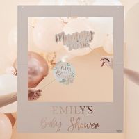 Ginger Ray BL-113 Floral Baby Shower Photo Booth Frame