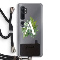 Green Brush: Xiaomi Mi Note 10 Pro Transparant Hoesje met koord