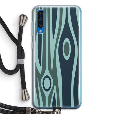 Bast B: Samsung Galaxy A50 Transparant Hoesje met koord