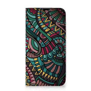 iPhone 13 Hoesje met Magneet Aztec