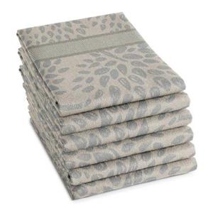 DDDDD theedoek Trees - 60x65 cm - Taupe - 6 stuks