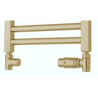 Radiator Zij-Aansluitset TVS Ventile 210 Goud TVS Design