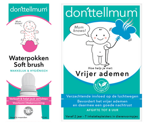 Donttellmum Combi Waterpokkenbehandeling + Inhalatiepleisters