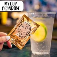 My Cup Condom Drink Cover - Bescherm Je Drankje Per stuk