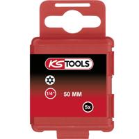 KS Tools 911.8393 911.8393 Torx-bit TB 5 Speciaal staal E 6.3 5 stuk(s)