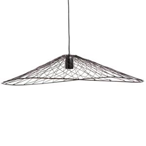 Hanglamp OLIVER mat zwart 70x60x15cm