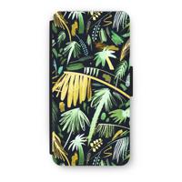 Tropical Palms Dark: iPhone 8 Flip Hoesje