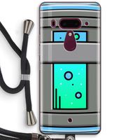 Chug Bottle: HTC U12+ Transparant Hoesje met koord