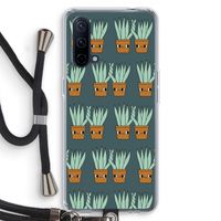 Sansevieria: OnePlus Nord CE 5G Transparant Hoesje met koord