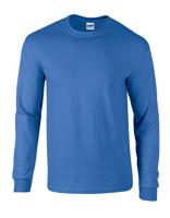 Gildan G2400 Ultra Cotton™ Long Sleeve T-Shirt - Royal - M