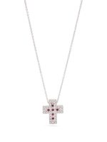 Damiani collier Belle Époque en or blanc 18ct pavé de diamants - Argent