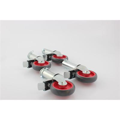 Altrex wiel - 125 mm - voor rolsteiger, dubbel geremd, 4 stuks
