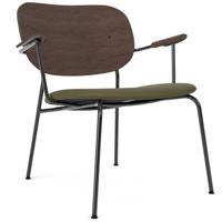 Audo Copenhagen Co fauteuil zitting Sierra Army 0441 donker eiken