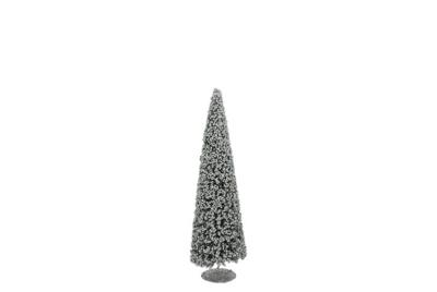 Glinsterende grijs boom besjes 30 cm