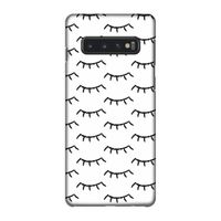 Wimpers: Samsung Galaxy S10 4G Volledig Geprint Hoesje