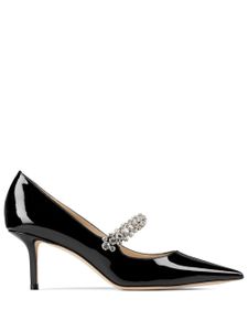 Jimmy Choo escarpins Bing 65 mm en cuir verni - Noir