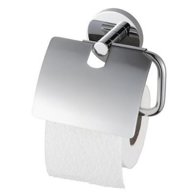 Haceka Pro2000 Toiletrolhouder met klep chroom 1190860