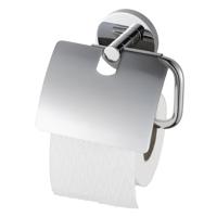 Haceka Pro2000 Toiletrolhouder met klep chroom 1190860