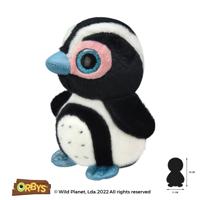 Pluche pinguin knuffel 17 cm     - - thumbnail