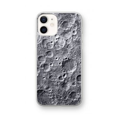 Maanlandschap: iPhone 12 mini Transparant Hoesje