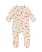 HEMA Newborn meegroeiboxpakje croissant ecru (ecru)