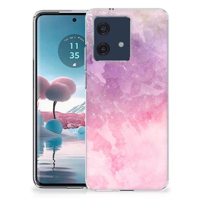 Smartphone hoesje Motorola Edge 40 Neo Pink Purple Paint