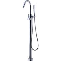 Wiesbaden Caral Vrijstaande Chroom Badkraan met Handdouche