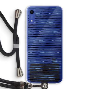 Verrassende lijnen: Honor Play 8A Transparant Hoesje met koord