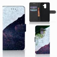 Samsung Galaxy A6 Plus 2018 | Book Case | Sea in Space Samsung Galaxy A6 Plus 2018 | Book Case | Sea in Space