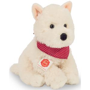 Knuffeldier hond Westhighland terrier/Westie - pluche stof - premium kwaliteit knuffels - 30 cm