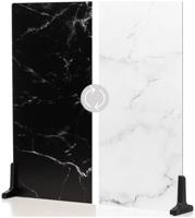V-Flat Onyx Marble/Alpine Marble