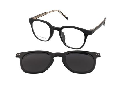 Brillen met correctie Crullé Muster C1 Clip-on