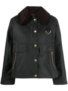 Barbour veste oversize à logo brodé - Vert