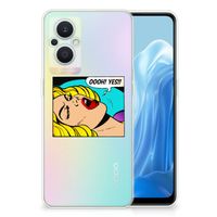 OPPO Reno8 Lite Silicone Back Cover Popart Oh Yes - thumbnail