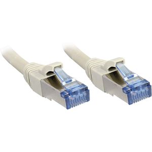 LINDY 47135 RJ45 Netwerkkabel, patchkabel CAT 6A S/FTP 3.00 m Grijs 1 stuk(s)