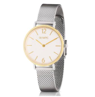Olympic Horloge Sanne Zilver/Goud | 32mm