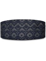 ETRO ceinture de smoking en jacquard - Bleu