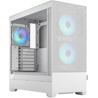 Fractal Design Pop Air RGB White TG Clear Tint