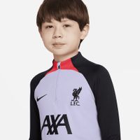 Liverpool FC Drill Top 2022-2023 Kids Paars - thumbnail