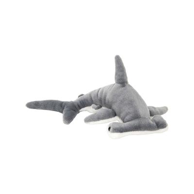 Nature Planet pluche hamerhaai knuffel - 42 cm - grijs - haaien