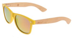 Wave Hawaii zonnebril Hawaii Burner unisex blank/geel